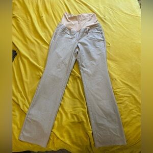 Duo Maternity - Beige Maternity Pants size Small EUC